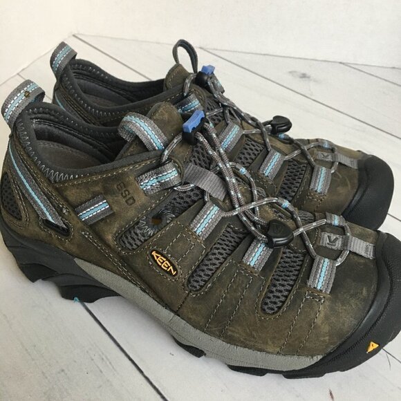 KEEN Utility Women's Atlanta Cool Low Steel Toe ESD Work Shoe - Size 8 - Picture 4 of 7